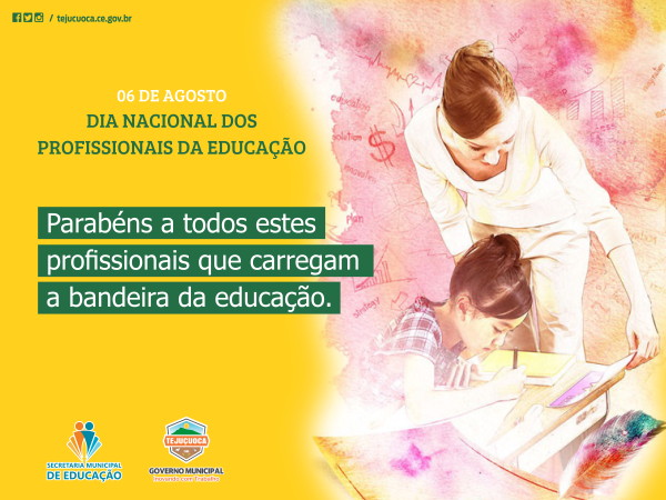 06 de agosto: Dia Nacional dos Profissionais de Educação