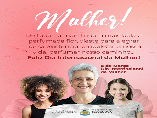 08 de março: Dia Internacional da Mulher - Instituto Todos os Cantos